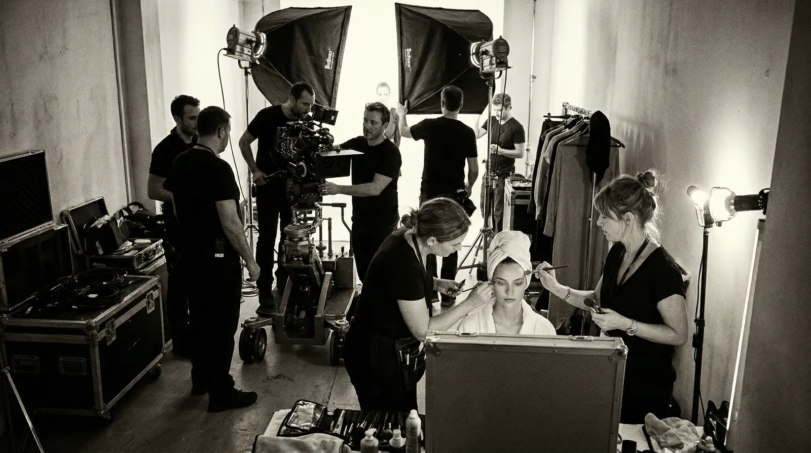 幻影体育网站 幕后故事 时尚大片拍摄现场
